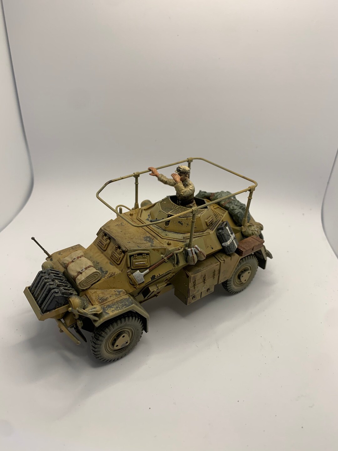 1/35 Scale WWII Farmer's Cart Plastic Model Kit - Highly Detailed For Diorama Building