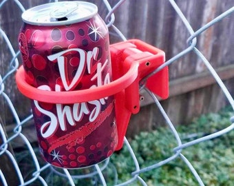 Portable cupholder for fence