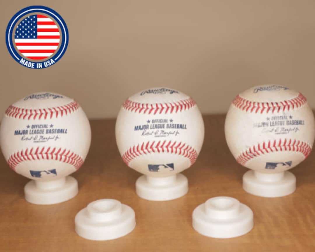 Baseball Display Stand / Baseball Desk Holder / Autographed Baseball