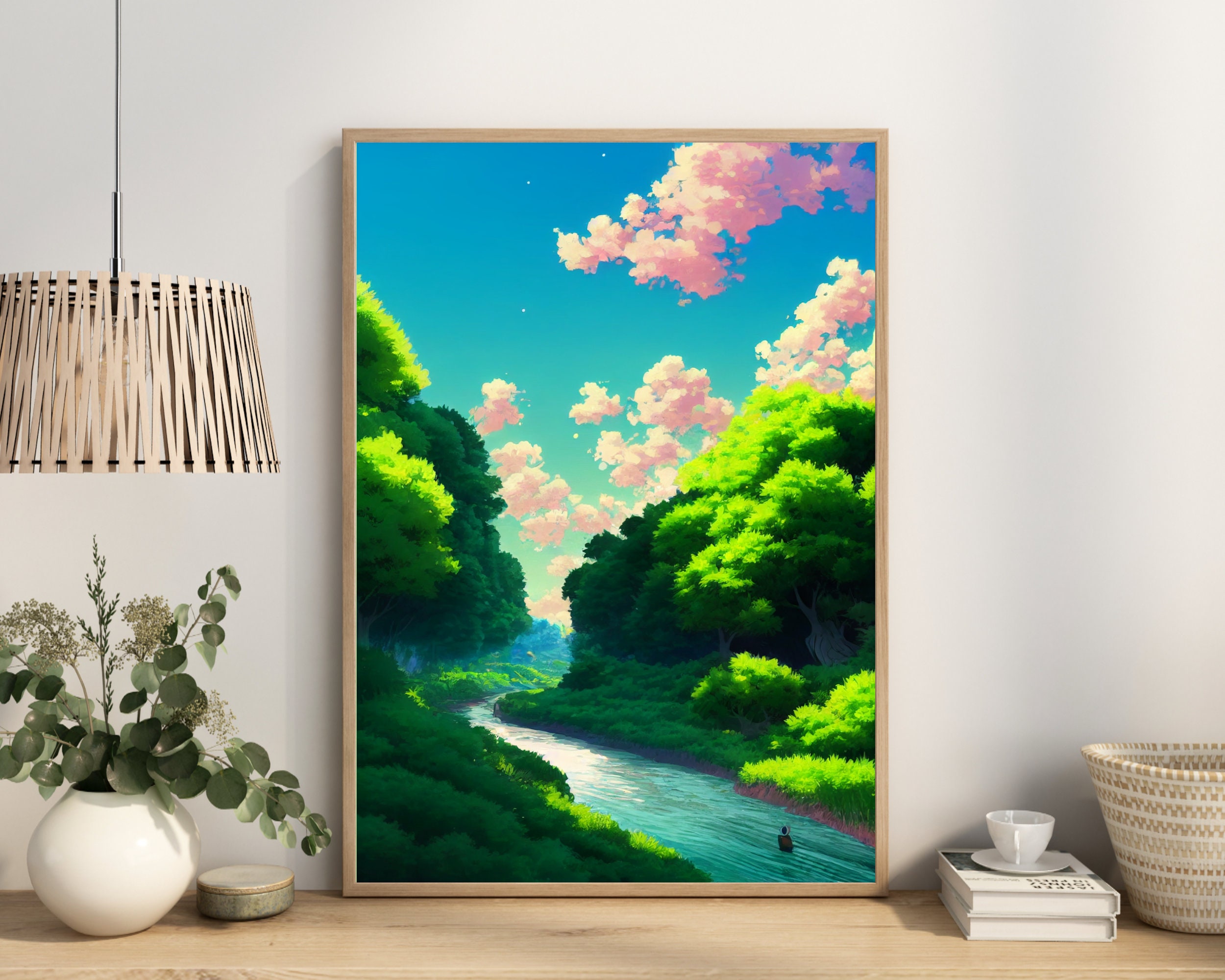 Love All Play Anime Canvas Poster Bedroom Decor Sports Landscape