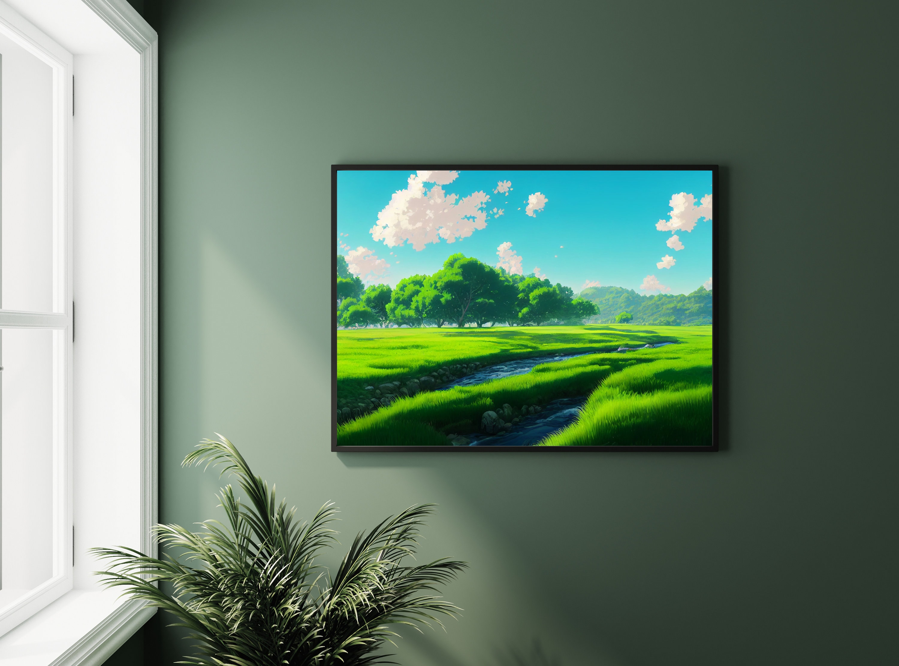 Lofi Poster Anime Poster 24x36 Aesthetic