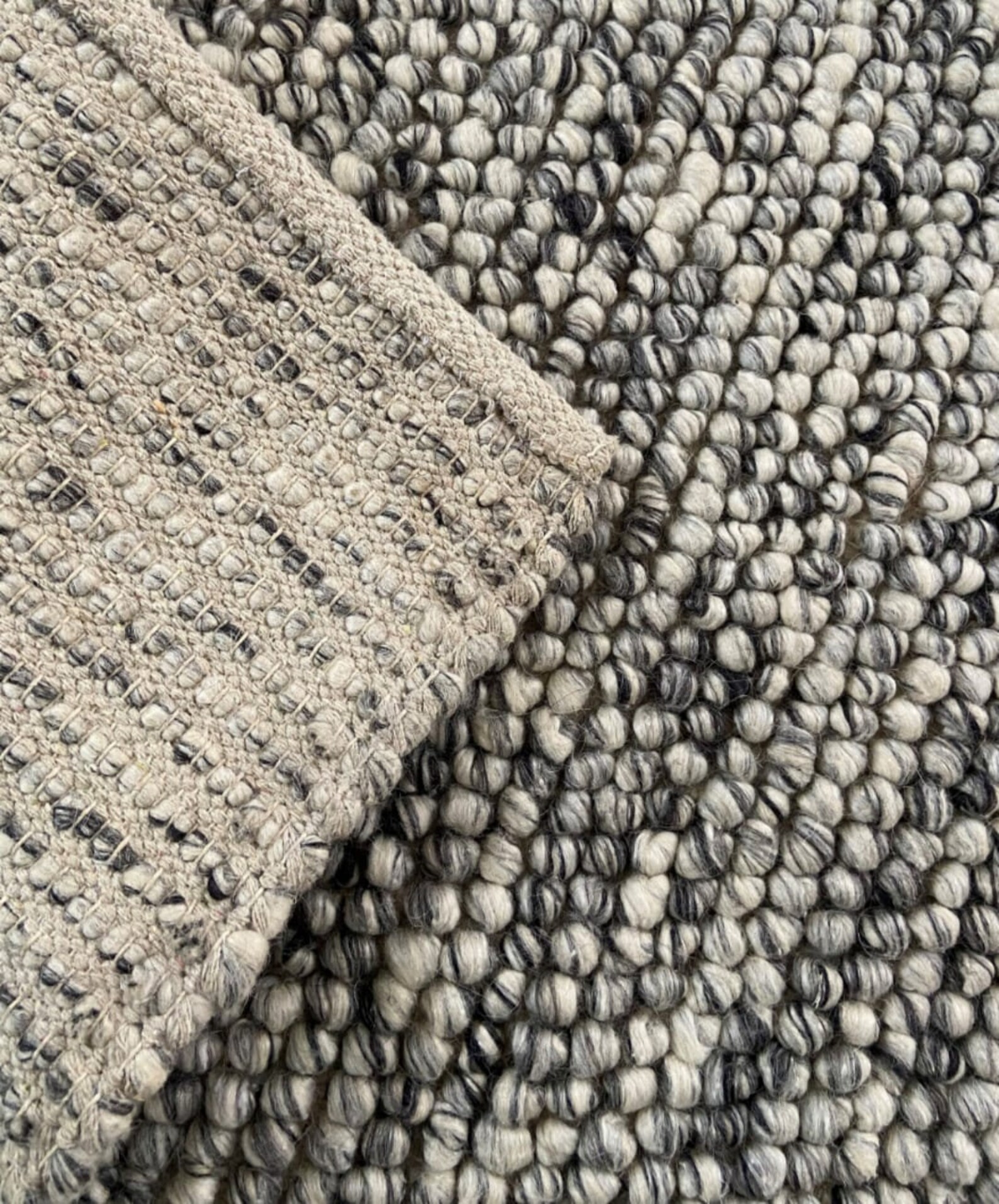 Handmade Chunky Wool Rug Luxury Bubble Knitted Rug Designer Etsy