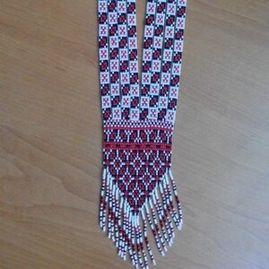 Ukrainian Gerdan Necklace |Chunky|Ethnic |Tribal |Ukrainian Necklace |Unique |African Woman Necklace with earring,for gifted