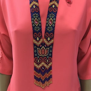 Garden/Handicrafts/Ukrainian Necklaces, Massai,African nacklace, for women/for weddings /for gifted/multicolor jewellery/women long Nacklace