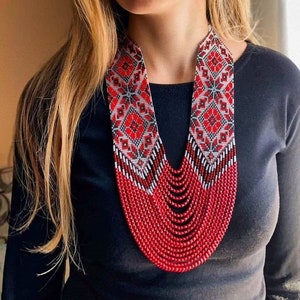 Garden/Handicrafts/Ukrainian Necklaces, Massai,African nacklace, for women/for weddings /for gifted/multicolor jewellery/women long Nacklace