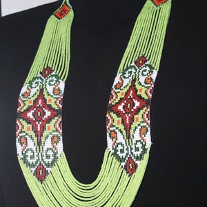 Garden/Handicrafts/Ukrainian Necklaces, Massai,African nacklace, for women/for weddings /for gifted/multicolor jewellery/women long Nacklace