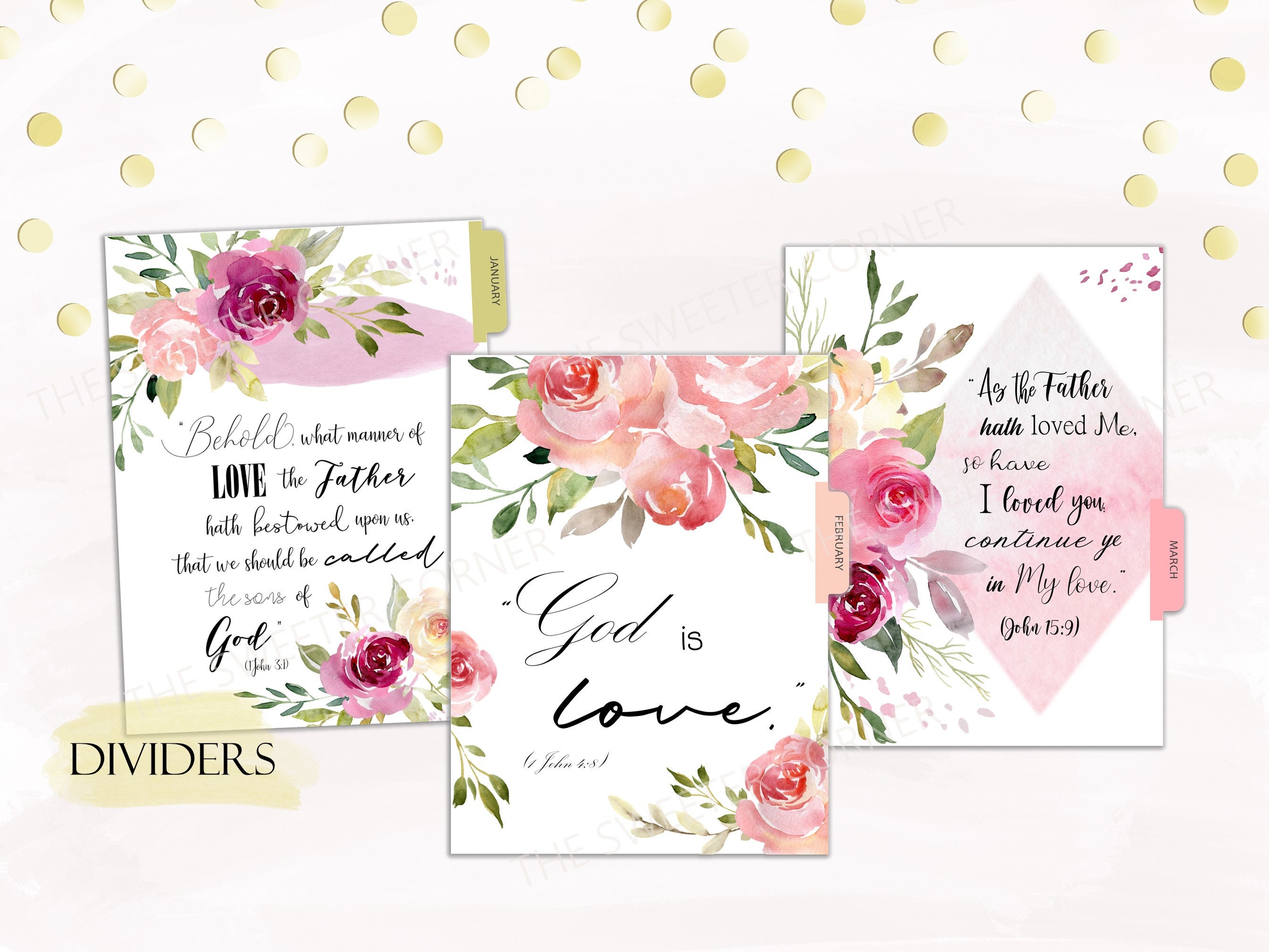Printable Christian Planner 2024 Classic Size Faith Planner Christian ...