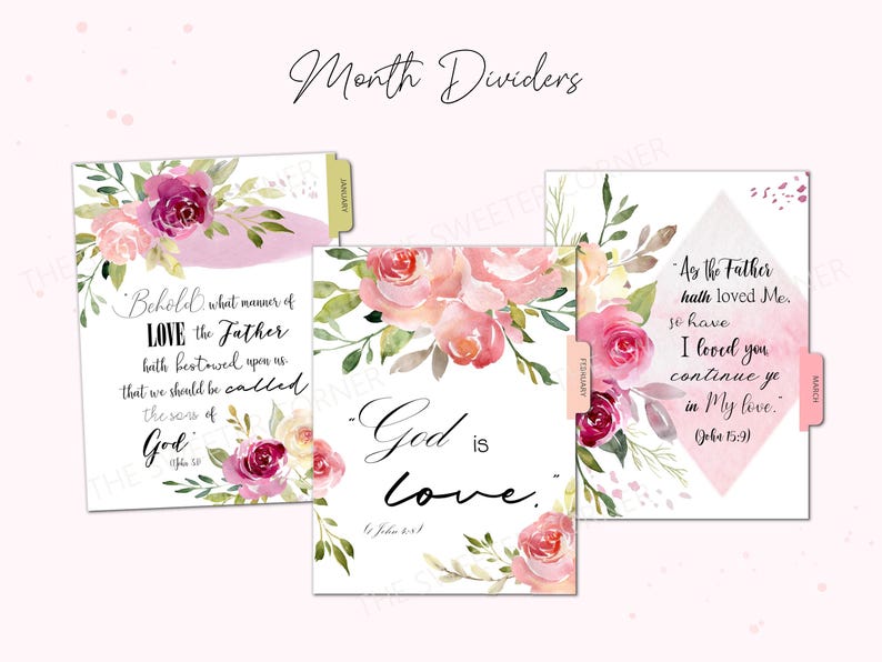 Printable Christian Planner 2026: Faith Planner (classic Size) - Etsy