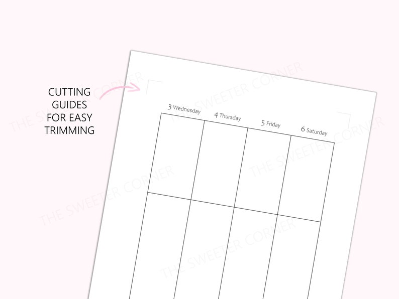 2024 Printable Weekly Planner, 2024 Vertical Weekly for Classic Size