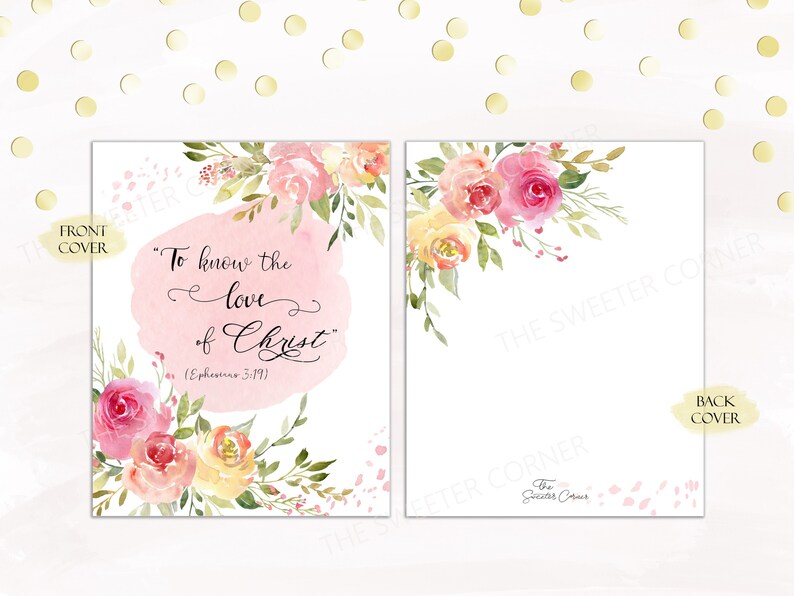 Printable Christian Planner 2024 Classic Size Faith Planner Christian