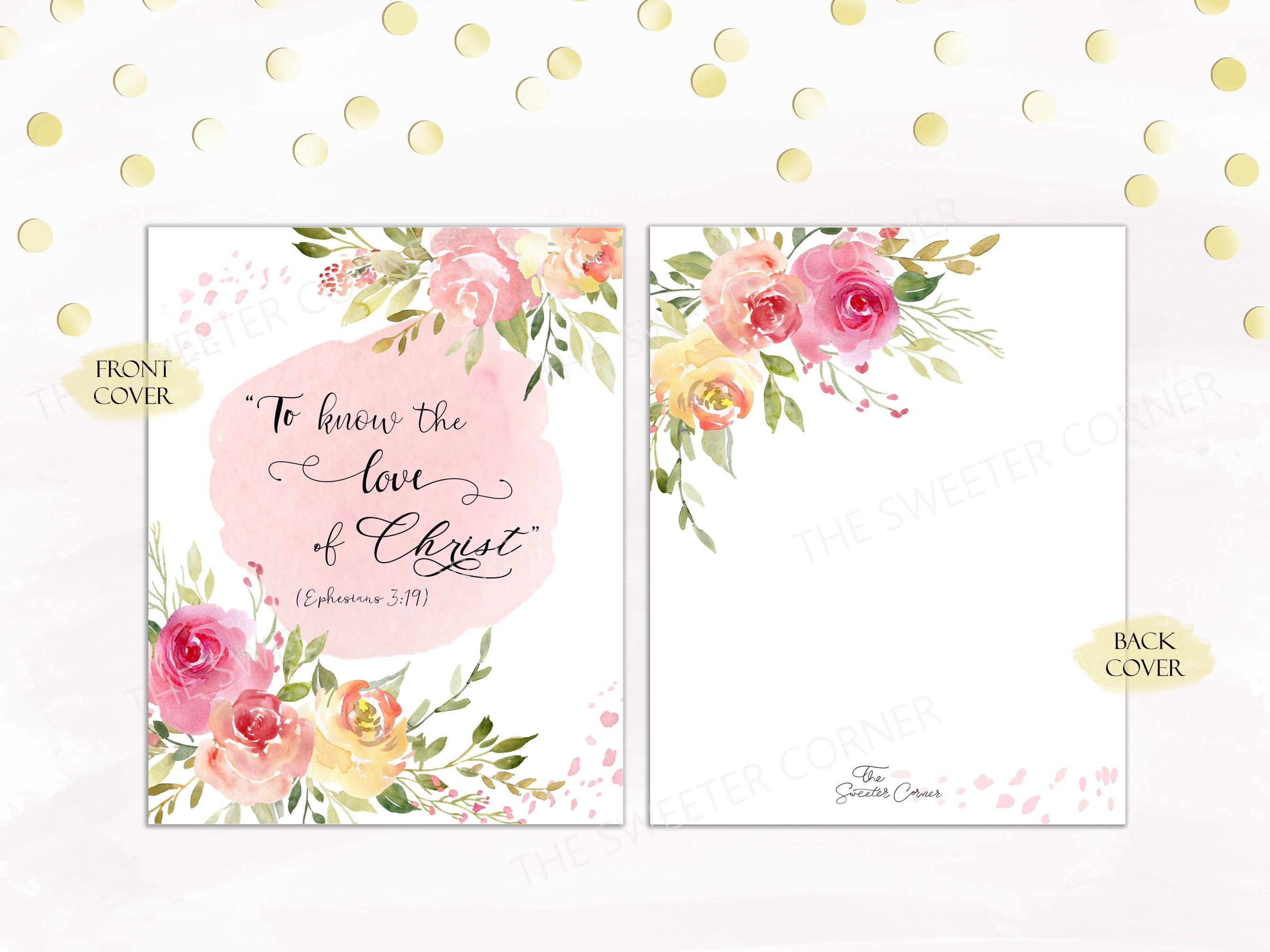Printable Christian Planner 2024 Classic Size Faith Planner Christian ...