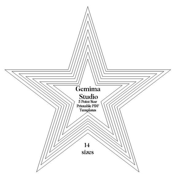 star-template-printable