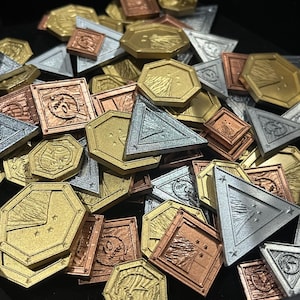 Fantasy Coins (3D Printed)