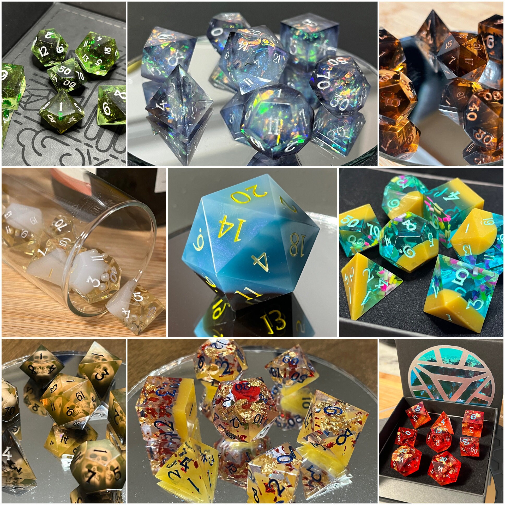 Custom Dice Commission Slot Etsy