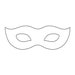 Printable Masquerade Mask for DIY - Etsy