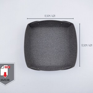 Leather Tray Pattern PDF, Easy Leather Tray for Keys, Leather Valet ...