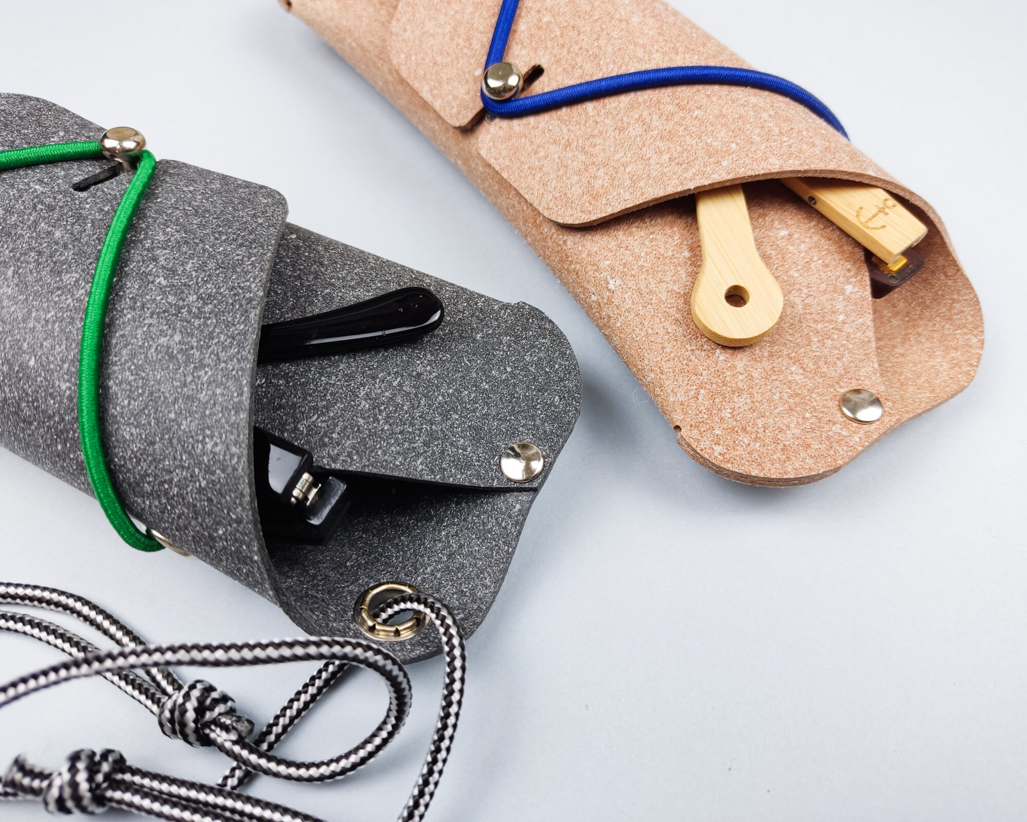 Leather Glasses Case Pattern, PDF Download Pattern for Eyeglasses Case