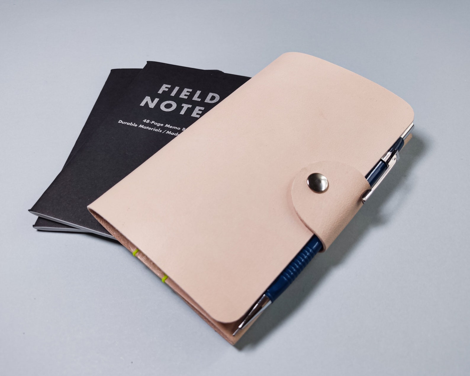 Field Notes Leather Cover Pattern, Notebook Cover Template, Field Notes ...