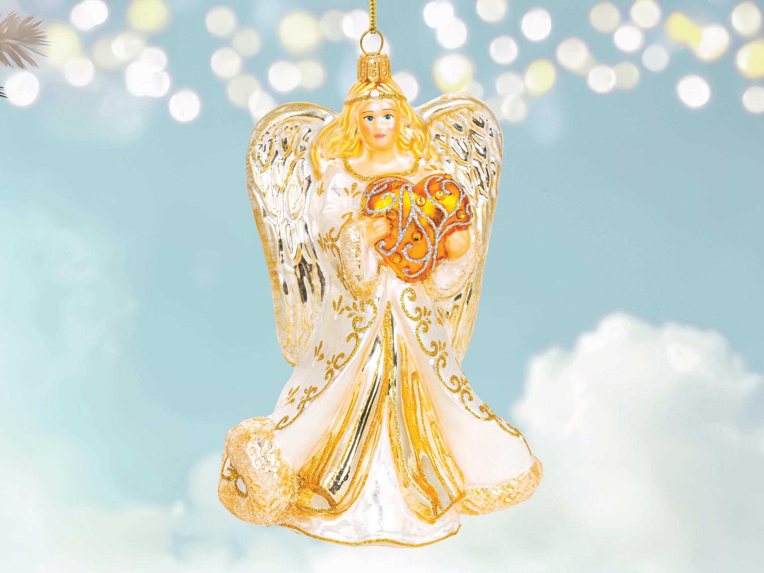 Vintage Glass Angels - Etsy