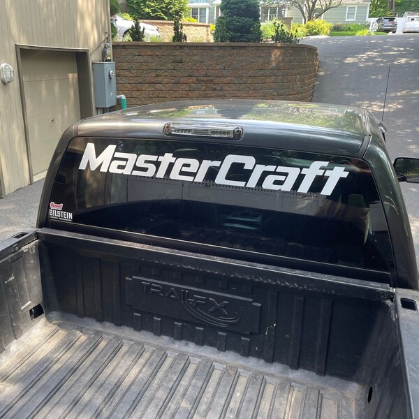 Mastercraft 48" Ski Boat Back Window Multi-Color Decal