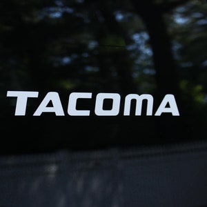TOYOTA Tacoma 1st Generation TRD Racing Entwicklung Tacoma Bed Tailgate Abziehbild Streifen mehrfarbige Vinyl Aufkleber