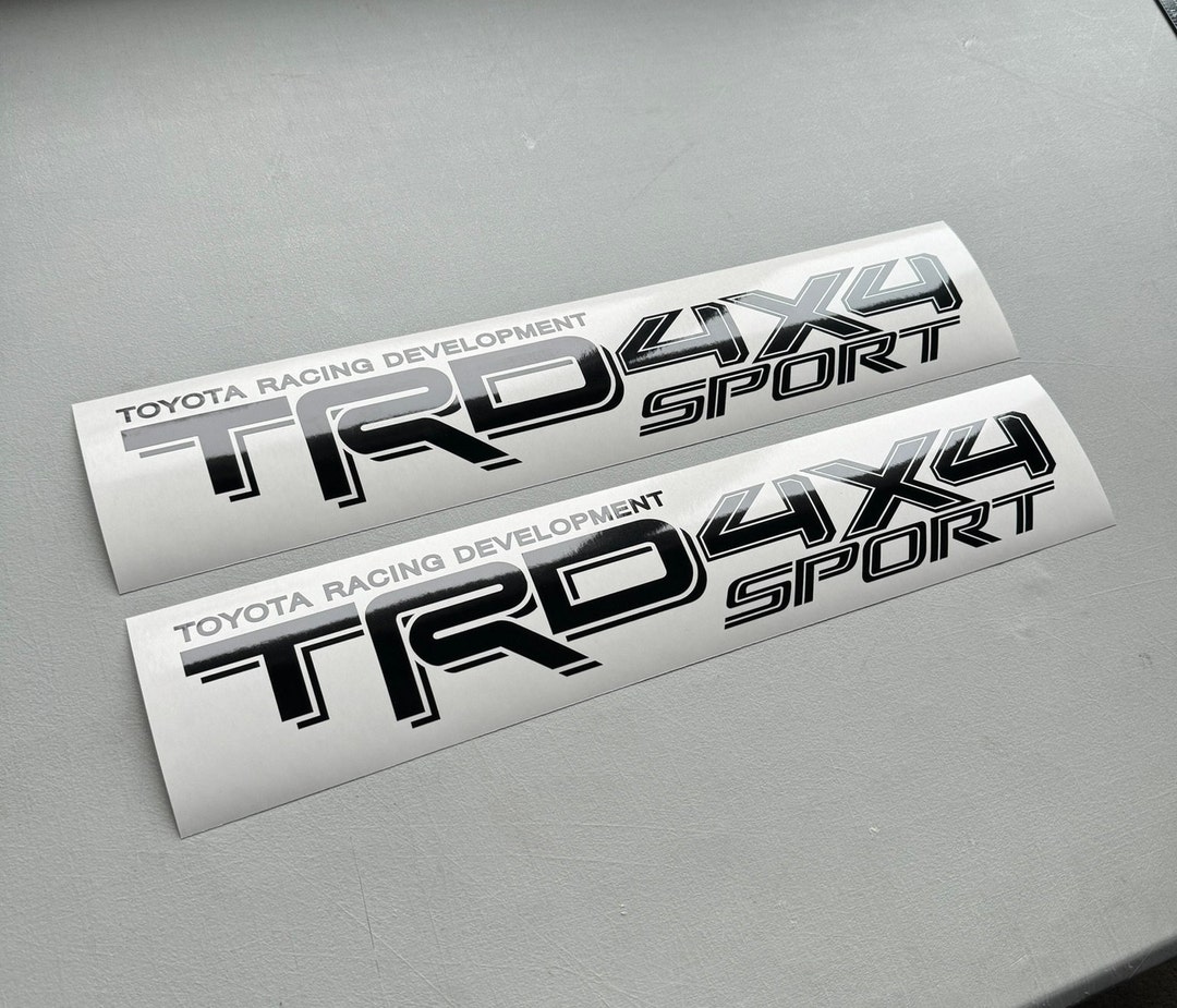 TRD 4x4 Sport Toyota Racing Development Tacoma Tundra 4runner Bed ...