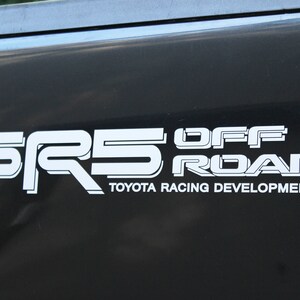 Toyota SR5 Offroad Toyota Racing Development Tacoma Tundra 4Runner Bed Tailgate Decal (2x) TRD Sport Stripe Multi-Color Vinyl Sticker