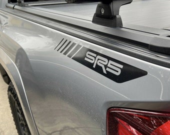 Toyota Tacoma SR5 Bed Tailgate Decal (2x) TRD Offroad Sport Stripe Multi-Color Vinyl Sticker