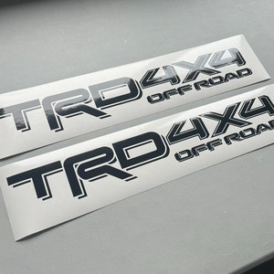 TRD 4x4 Offroad Toyota Tacoma Bed Tailgate Decal Stripe Multi-Color Vinyl Sticker