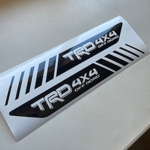 Toyota Tacoma Bed Tailgate Decal (2x) TRD Offroad Sport Stripe Multi-Color Vinyl Sticker