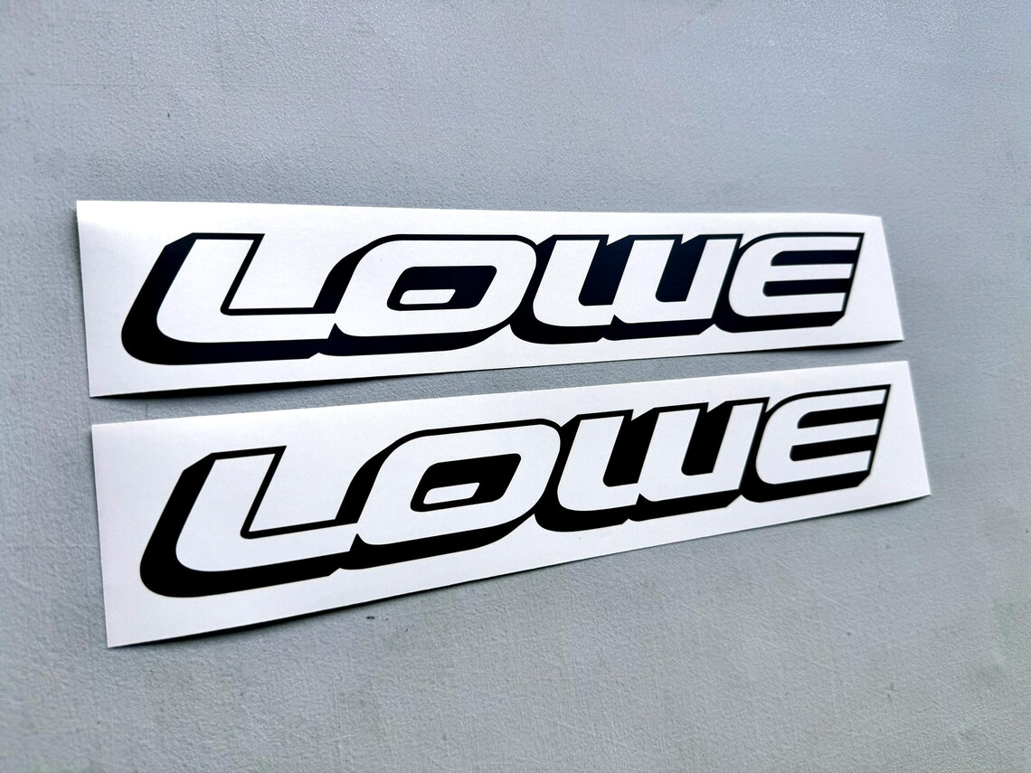 Lowe Boats Decal SET OF 2 Vinyl Fishing Decal Stickers - Etsy
