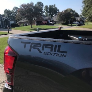 Trail Edition SR5 Tacoma TRD Racing Development Tacoma Bed Tailgate Decal Stripe Multi-Color Vinyl Sticker