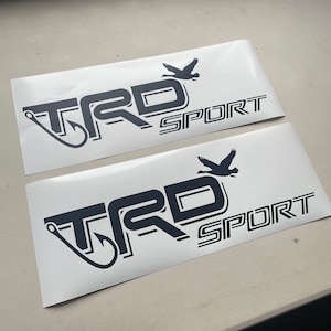 TRD Sport Hunting Fishing Camping 4x4 Offroad Toyota Tacoma Bed Tailgate Decal Stripe Multi-Color Vinyl Sticker