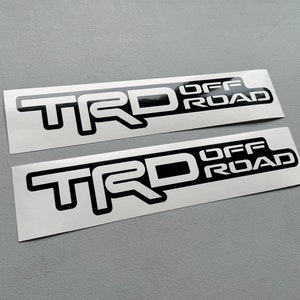 TRD Off Road Racing Development Tacoma Bed Tailgate Decal Stripe Multi-Color Vinyl Sticker