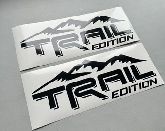 Trail Edition SR5 Tacoma TRD Racing Development Tacoma lit décalcomanie de hayon à rayures multicolore en vinyle