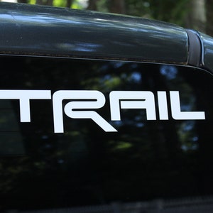 TOBY TRAIL Tacoma TRD Racing Entwicklung Tacoma Bed Tailgate Abziehbild Streifen Mehrfarbige Vinyl Aufkleber