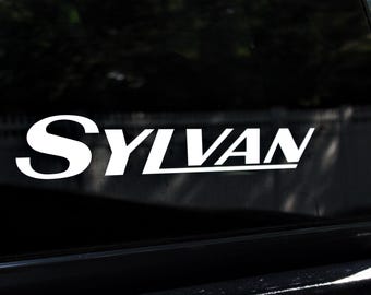 2 calcomanías para casco de pesca de pontón vintage para remolque de barco Sylvan Boats