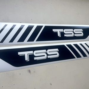 TSS TOYOTA Tacoma TRD Aufkleber für Bettseite, 2x Paar Vinyl-Aufkleber