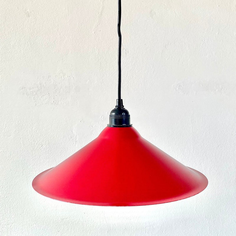 Mid Century Pendant Light - Etsy