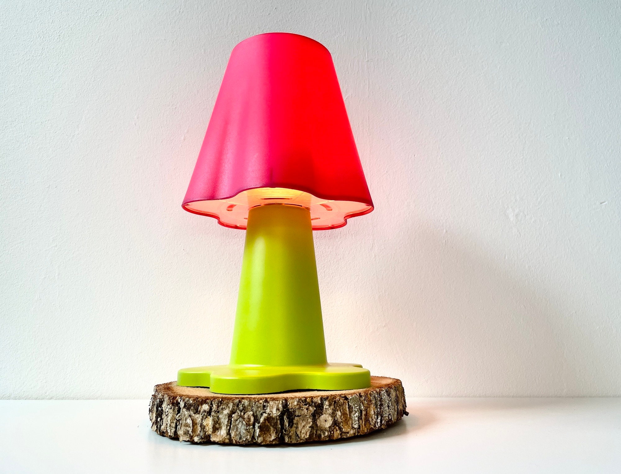 Kwijting Scheermes Zeestraat Vintage 90s Ikea Flower Lamp Mammut Mushroom Lamp Mood - Etsy