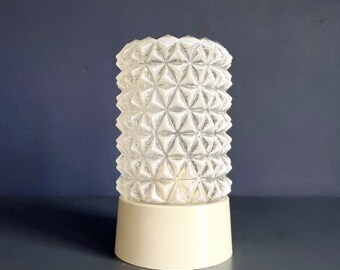 Vintage Glass Ceiling Light 60s Antique Flush Mount Ceiling Light Fixture Retro Hanging Lamp Pendant Unique Mid Century Modern Home Decor