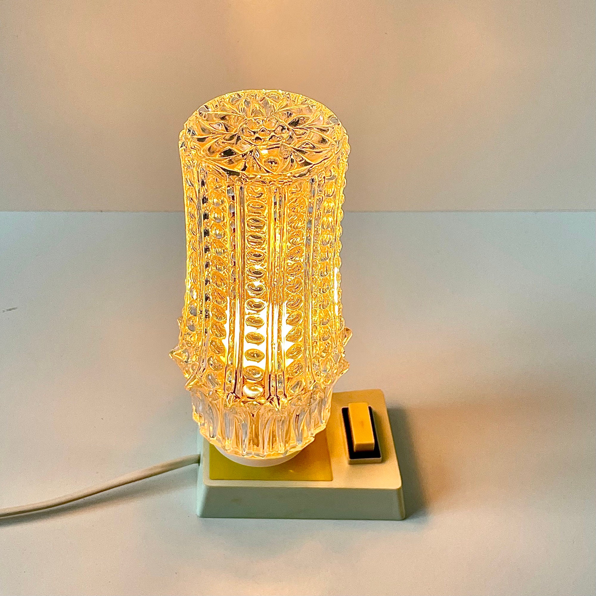 Mid Century Modern Small Bedside Table Lamp Vintage 1960s - Etsy
