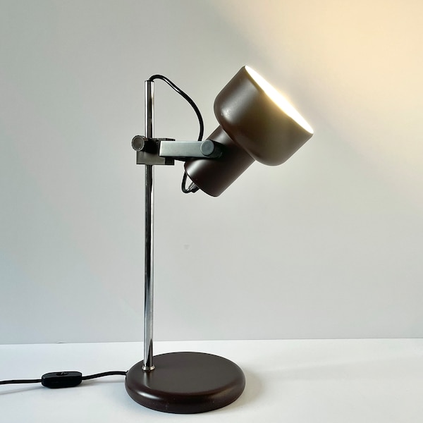 Vintage Chrome Architects Lamp Etsy