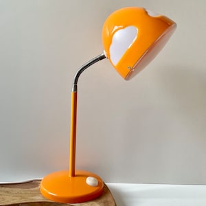 Vintage Ikea Cloud Lamp Skojig Orange Henrik Preutz, Cool 90s Mushroom Table Desk Lamp Bedside Nightlight Y2k Eclectic Home Decor Retro Gift