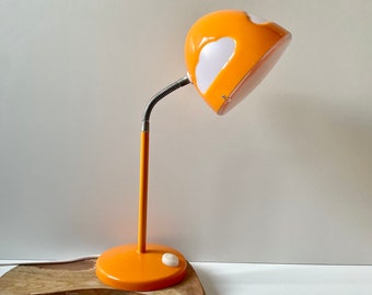 Vintage Ikea Cloud Lamp Skojig Orange Henrik Preutz | Cool 90s Mushroom Table Desk Lamp Bedside Nightlight | Y2k Eclectic Home Decor Retro