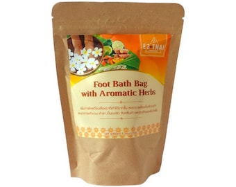 Herbal Detox Foot Soak: Thai Plai, Kaffir Lime, Lemongrass - 10 Bags