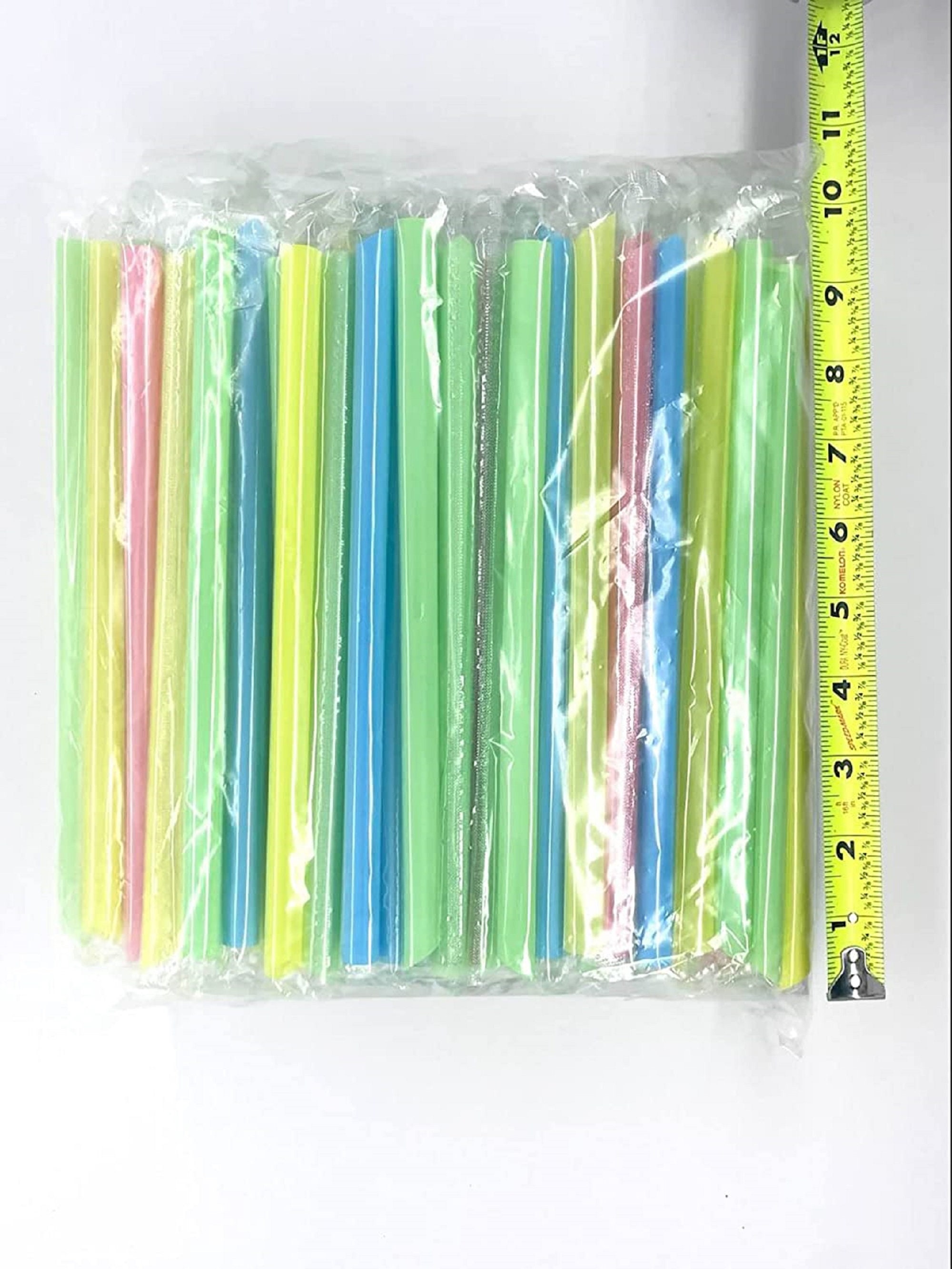 50 BOBA FAT STRAWS Extra Wide 9 X 1/2 Fat Drinking Straws Solid Colors by  Buddha Bubbles Boba -  Sweden