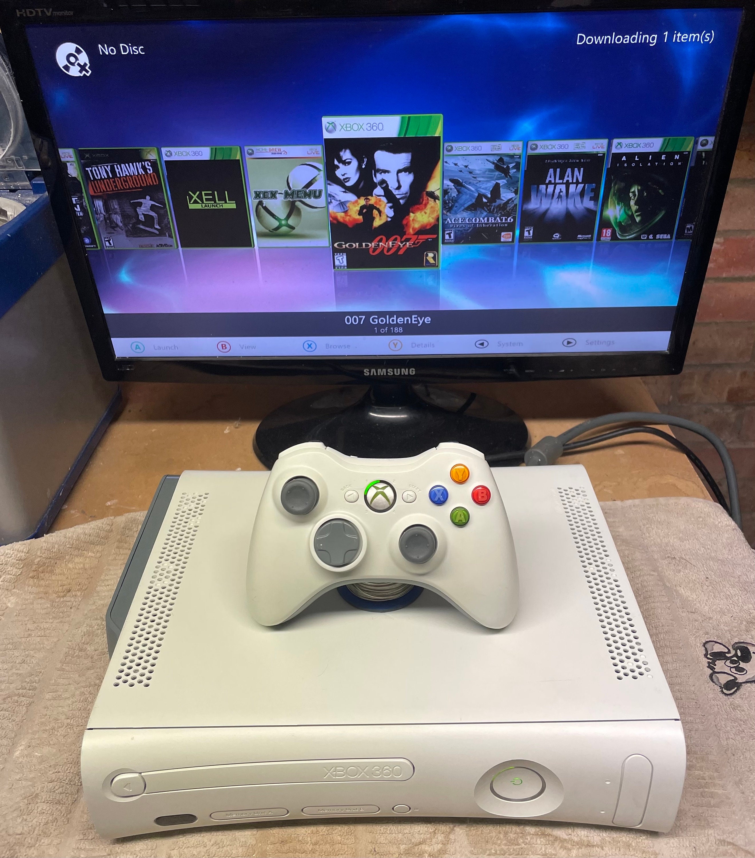 Xbox 360 RGH 3 RGH 1.2 Consoles Phats & Slims 250GB Hdd CFB Revamped 