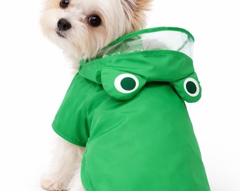 Frog Dog Raincoat – Waterproof Dog Rain Jacket