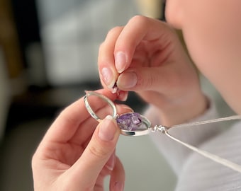 First Curl Keepsake Jewelry to Store First Haircut Cuttings, Personalised Baby Keepsake, New Parent Gift, Baby Shower Gift, Christening Gift